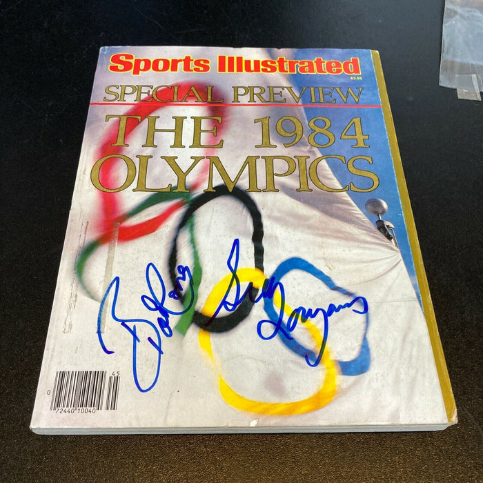 Greg Louganis Bart Conner Signed Autographed 1984 Olympics Sports Illustrated