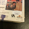 Burt Young & Tony Munafo Signed Rocky V VHS Movie With JSA COA