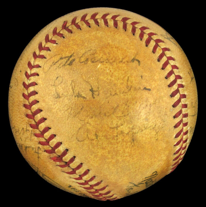 1940 All Star Game Team Signed Baseball With Mel Ott & Ernie Lombardi JSA COA