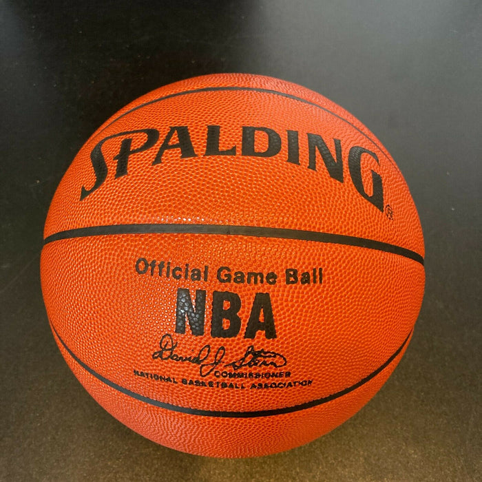 Kareem Abdul-Jabbar Signed Spalding Official Game Basketball JSA COA