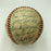 Mickey Mantle 1958 All Star Game Team Signed American League Baseball JSA COA