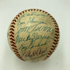 Mickey Mantle 1958 All Star Game Team Signed American League Baseball JSA COA