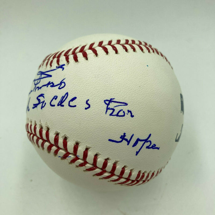 Minnie Minoso Signed Autographed Major League Baseball With Steiner COA