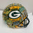 Beautiful Aaron Rodgers Signed Charles Fazzino Pop Art Green Bay Packers Helmet