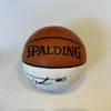 Frank Ntilikina &  Isaiah Hartenstein Signed Spalding NBA Mini Basketball