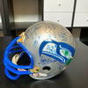 1990 Seattle Seahawks Team Signed Full Size Helmet 30+ Signatures With JSA COA