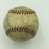 Nice 1952 Chicago White Sox Team Signed American League Baseball Nellie Fox JSA