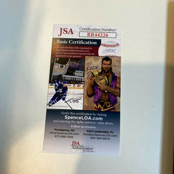 Christian Bale Willem Dafoe Samantha Mathis Signed American Psycho DVD JSA COA