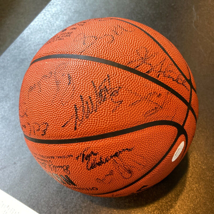 2000 All Star Game Signed Basketball Kobe Bryant Kevin Garnett Tim Duncan JSA
