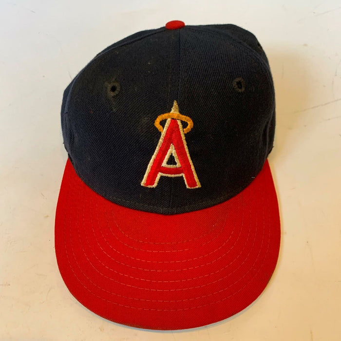 Reggie Jackson Game Used 1982 California Angels Game Used Hat Cap JT SPorts COA