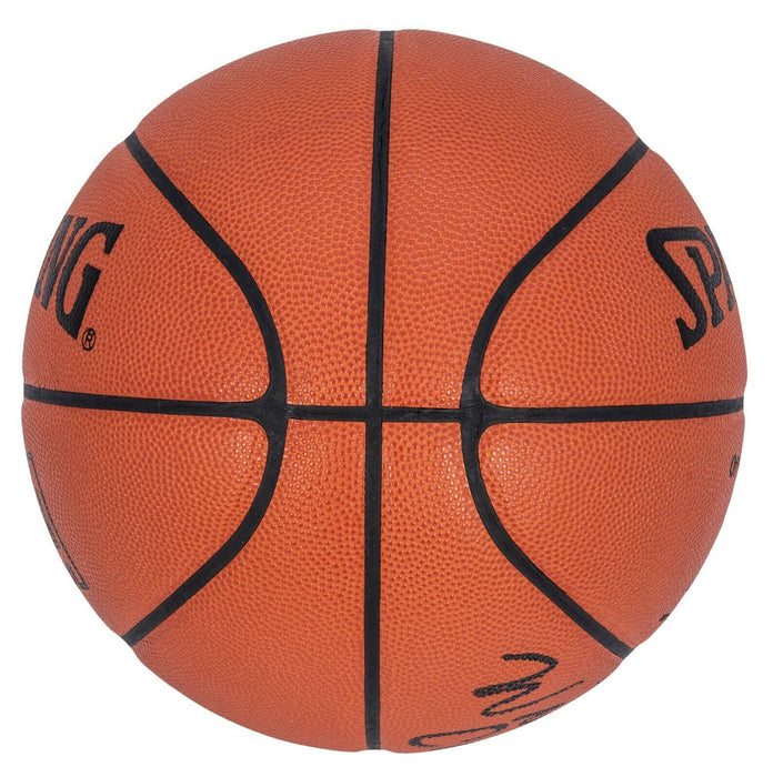 Beautiful Wilt Chamberlain Signed Spalding Official NBA Game Basketball JSA COA