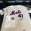 Beautiful Tom Seaver Hall Of Fame 1992 Signed New York Mets Jersey Auto JSA COA