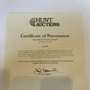 1978 New England Patriots Team Signed Autographed Football With JSA COA
