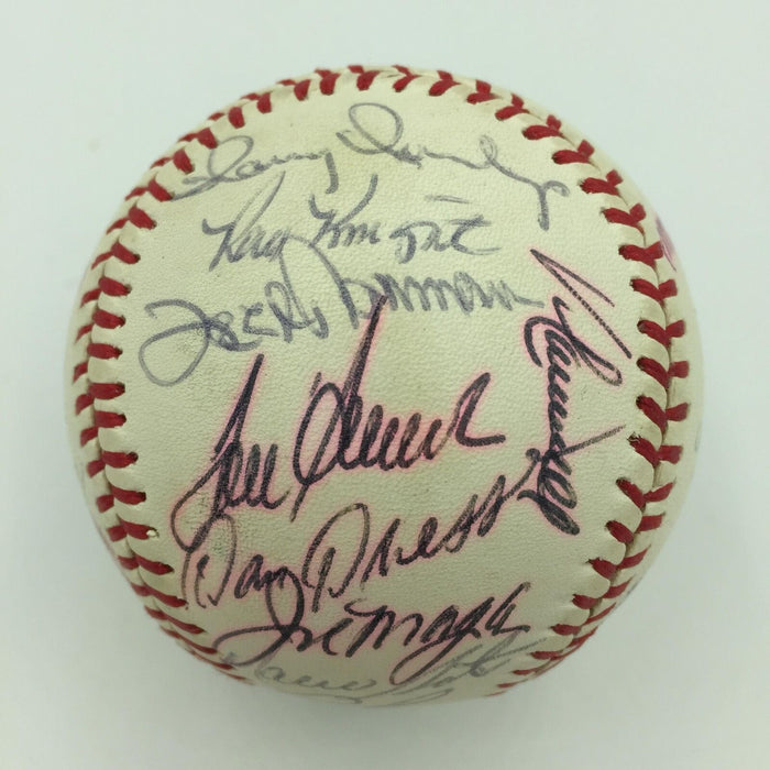 1979 Cincinnati Reds NL Champs Team Signed Baseball 29 Signatures With JSA COA