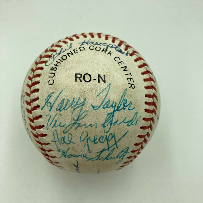 1947 Brooklyn Dodgers National League Champs Team Signed Baseball JSA COA