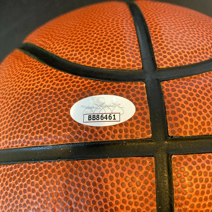 2015 NBA All Star Game Team Signed Basketball Tim Duncan Stephen Curry JSA