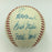 Nice 1950's Willie Mays Playing Days Signed National League Baseball JSA COA