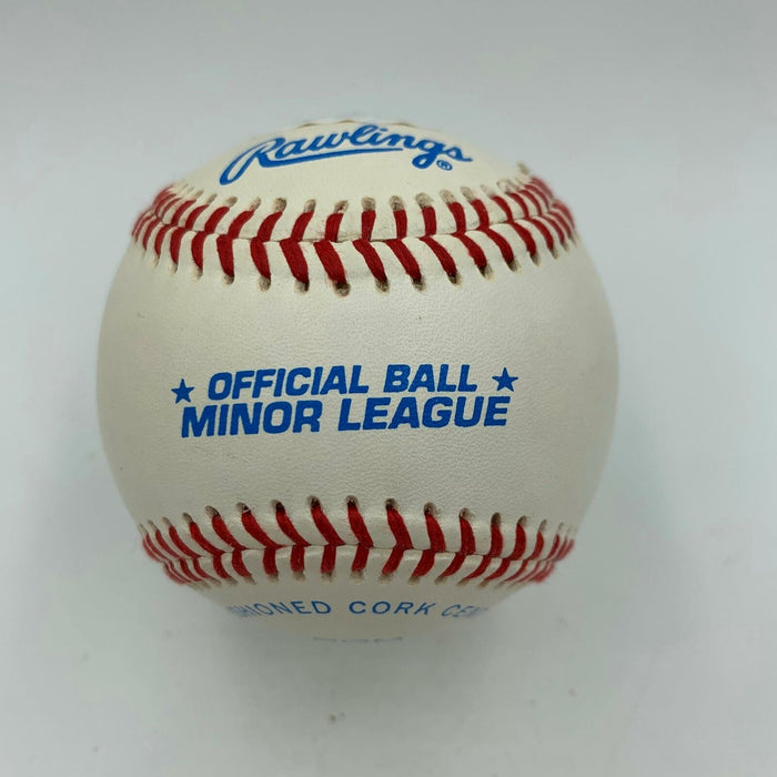 Stephanie McMahon Stay Tuned Signed Autographed Baseball WWE Wrestling JSA COA