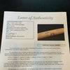 Tom Seaver Hall Of Fame Legends Multi Signed Cooperstown Bat With JSA COA