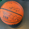 1986-87 Detroit Pistons Team Signed Spalding Official NBA Game Basketball JSA