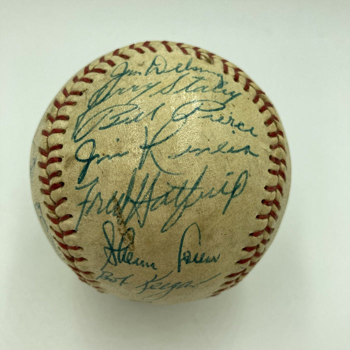 1954 Chicago White Sox Team Signed Autographed Baseball With Nellie Fox