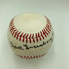 Beautiful Hank Greenberg Single Signed Baseball PSA DNA Graded MINT 9