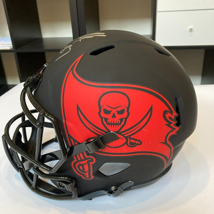Rob Gronkowski Signed Tampa Bay Buccaneers Speed Full Size NFL Helmet JSA COA