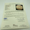 Jim Brown Hall Of Famers & Legends Signed Baseball With JSA COA NFL