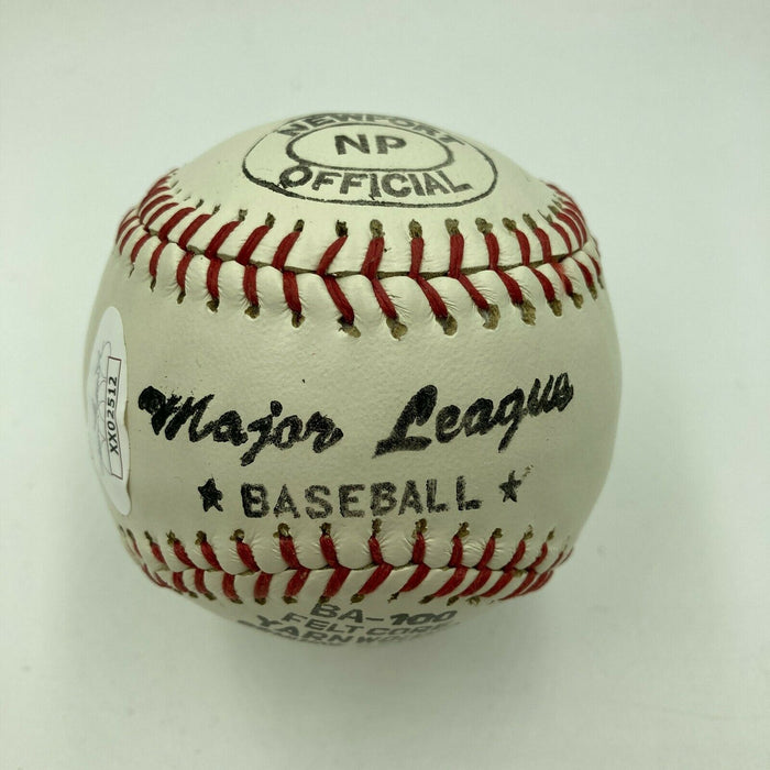 Beautiful Willie Mays Signed Autographed Major League Baseball JSA COA