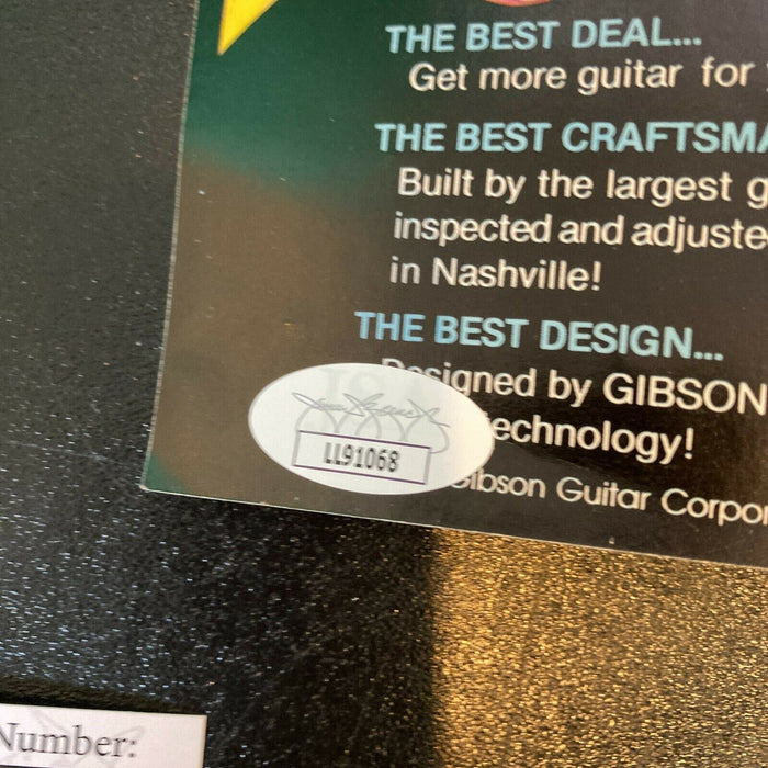 Jon Bon Jovi Signed Autographed Vintage Magazine With JSA COA