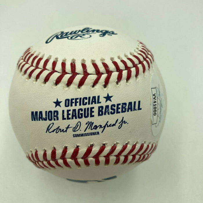 John Smoltz Signed Autographed Official Major League Baseball JSA COA