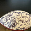2012 Hall Of Fame Induction Multi Signed Official Wilson NFL Football 40+ Sigs