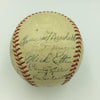 1946 New York Yankees Team Signed American League Baseball Joe Dimaggio JSA COA