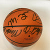 2000-01 Chicago Bulls Team Signed Official NBA Basketball With JSA COA