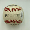 Lou Brock Autographed 3,000 Hit Commemorative Baseball JSA COA
