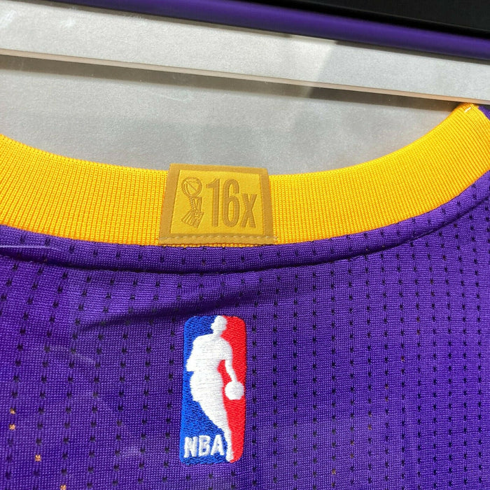 Kobe Bryant "Black Mamba" Signed #24 Authentic Los Angeles Lakers Jersey Panini