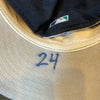 Ken Griffey Jr. Signed Game Used Seattle Mariners Hat Inscribed Gamer Beckett