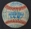 1984 California Angels Team Signed American League Baseball Beckett COA