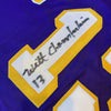 Wilt Chamberlain Signed 1971-72 Los Angeles Lakers Jersey PSA DNA COA