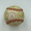Rare 1940 New York Yankees Team Signed AL Baseball 25 Sigs Joe Dimaggio JSA COA