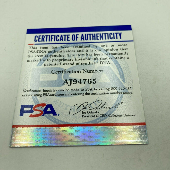 Whitey Ford Signed Official American League Baseball PSA DNA COA
