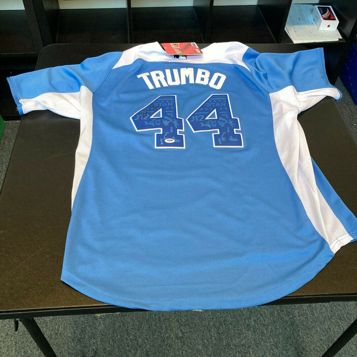 Mark Trumbo Signed Authentic 2012 All Star Game Angels Jersey PSA DNA COA
