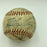 1954 Chicago White Sox Team Signed Autographed Baseball With Nellie Fox