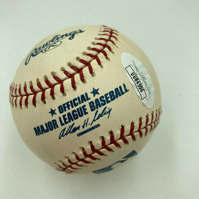 Bert Blyleven 3701 K's  Signed Autographed Major League Baseball With JSA COA