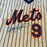 Gregg Jefferies Signed 1990 New York Mets Game Issued Authentic Jersey JSA COA