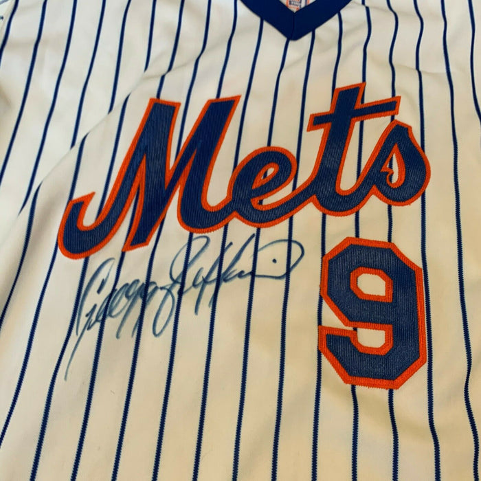 Gregg Jefferies Signed 1990 New York Mets Game Issued Authentic Jersey JSA COA