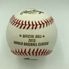 Giancarlo Stanton Signed Autographed Official 2013 WBC Baseball JSA COA