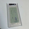 Bill Russell Signed Autographed Bank Check PSA DNA Boston Celtics HOF Legend