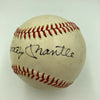 Mickey Mantle Roger Maris & Whitey Ford Signed Autographed Baseball With JSA COA