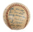 1953 New York Yankees World Series Champs Team Signed Baseball Mickey Mantle BAS